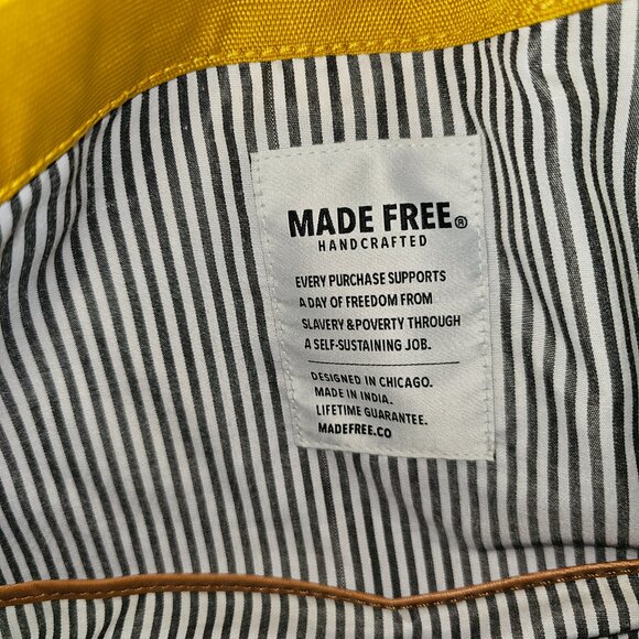 Made Free Roll Top Pack Backpack – EUC  Recycled Materials | Ethical & Sust main image 4